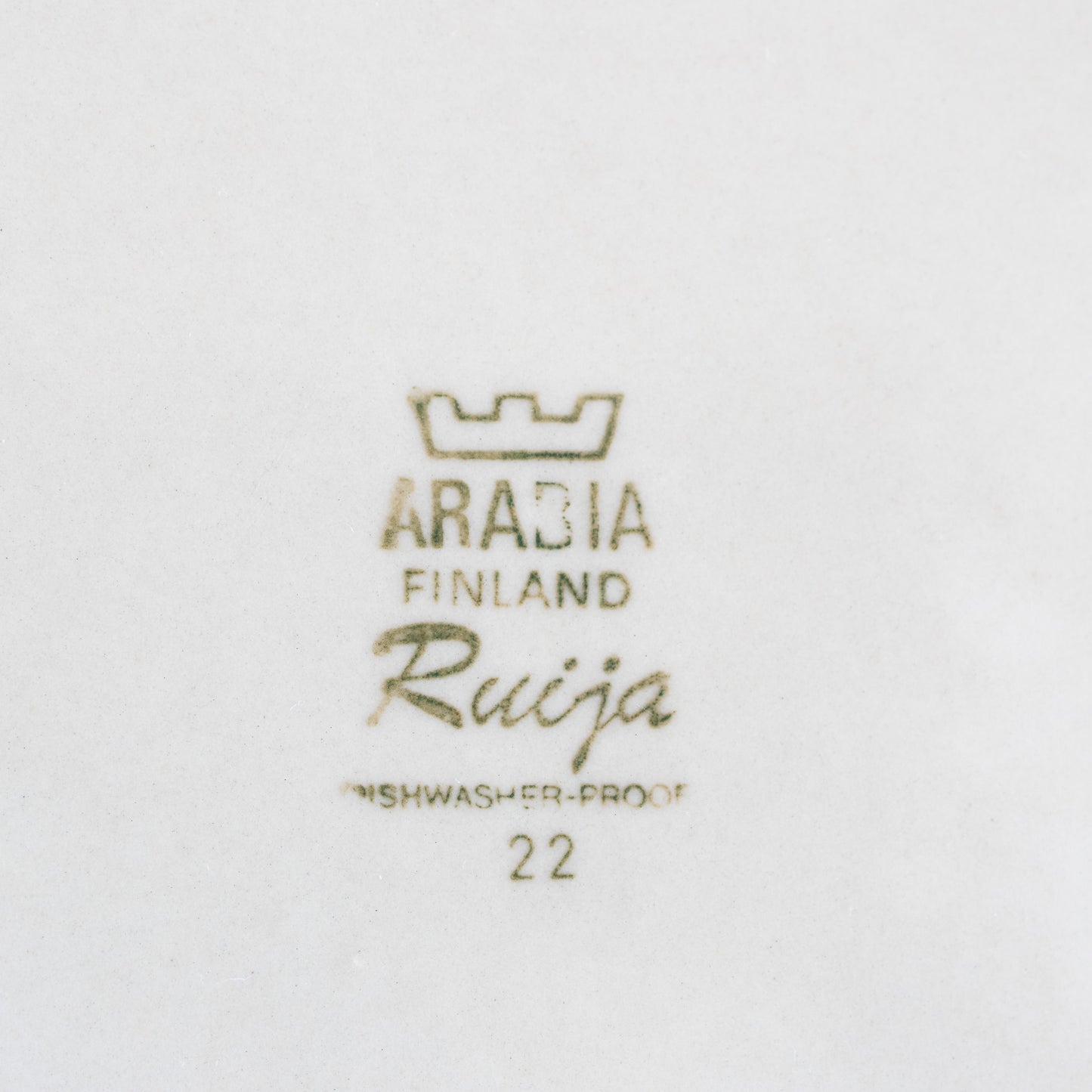 ruija (ルイヤ) plate 20.0cm / arabia (アラビア)