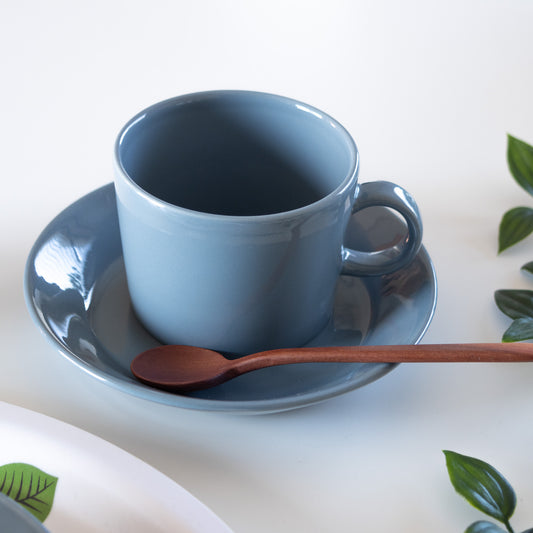 teema (ティーマ) cup & saucer dark grey / arabia (アラビア)