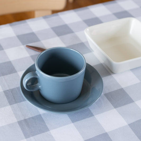 teema (ティーマ) cup & saucer dark grey / arabia (アラビア)