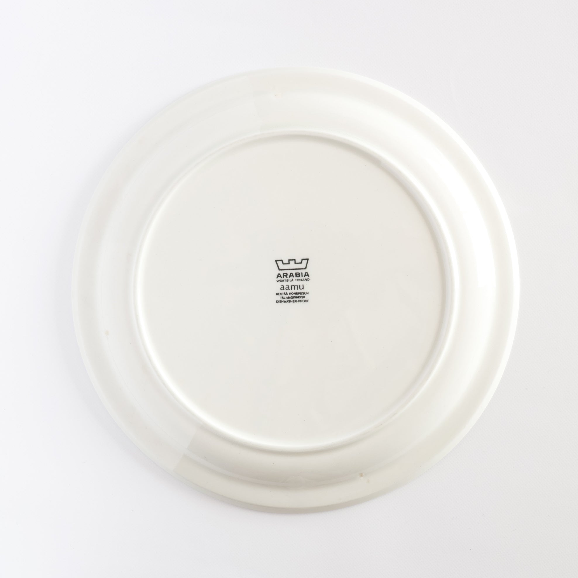 aamu (アアム) plate 23.5cm / arabia (アラビア) – 北欧ヴィンテージ