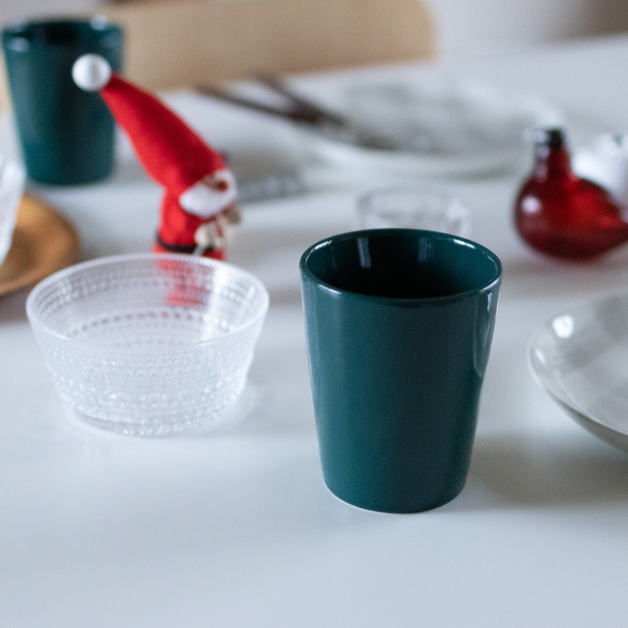 teema (ティーマ) goblet cup dark green / arabia (アラビア) – 北欧ヴィンテージのお店  hobaru(ほおばる)