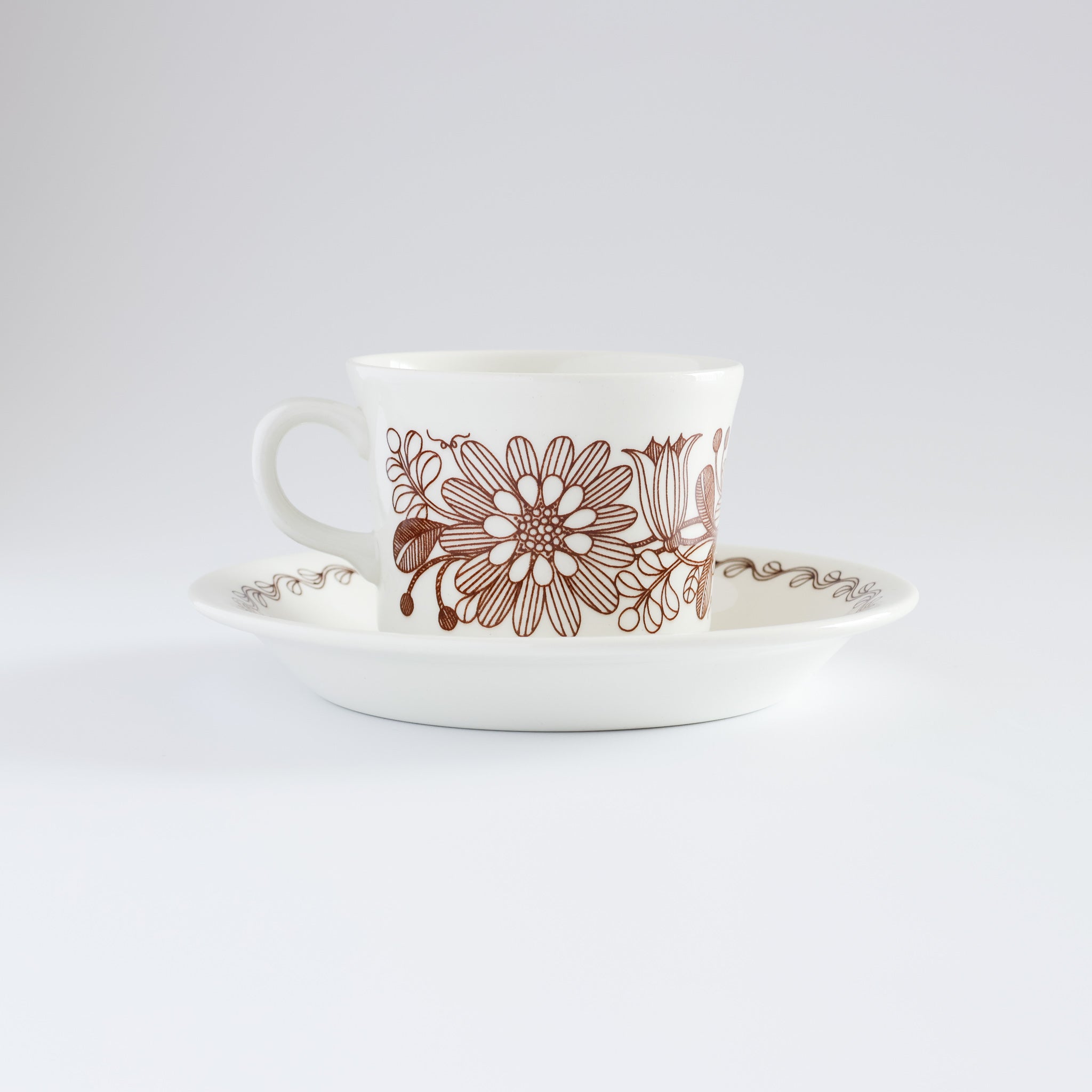 elina (エリナ) cup&sauser / finnish flint / 北欧ヴィンテージ食器