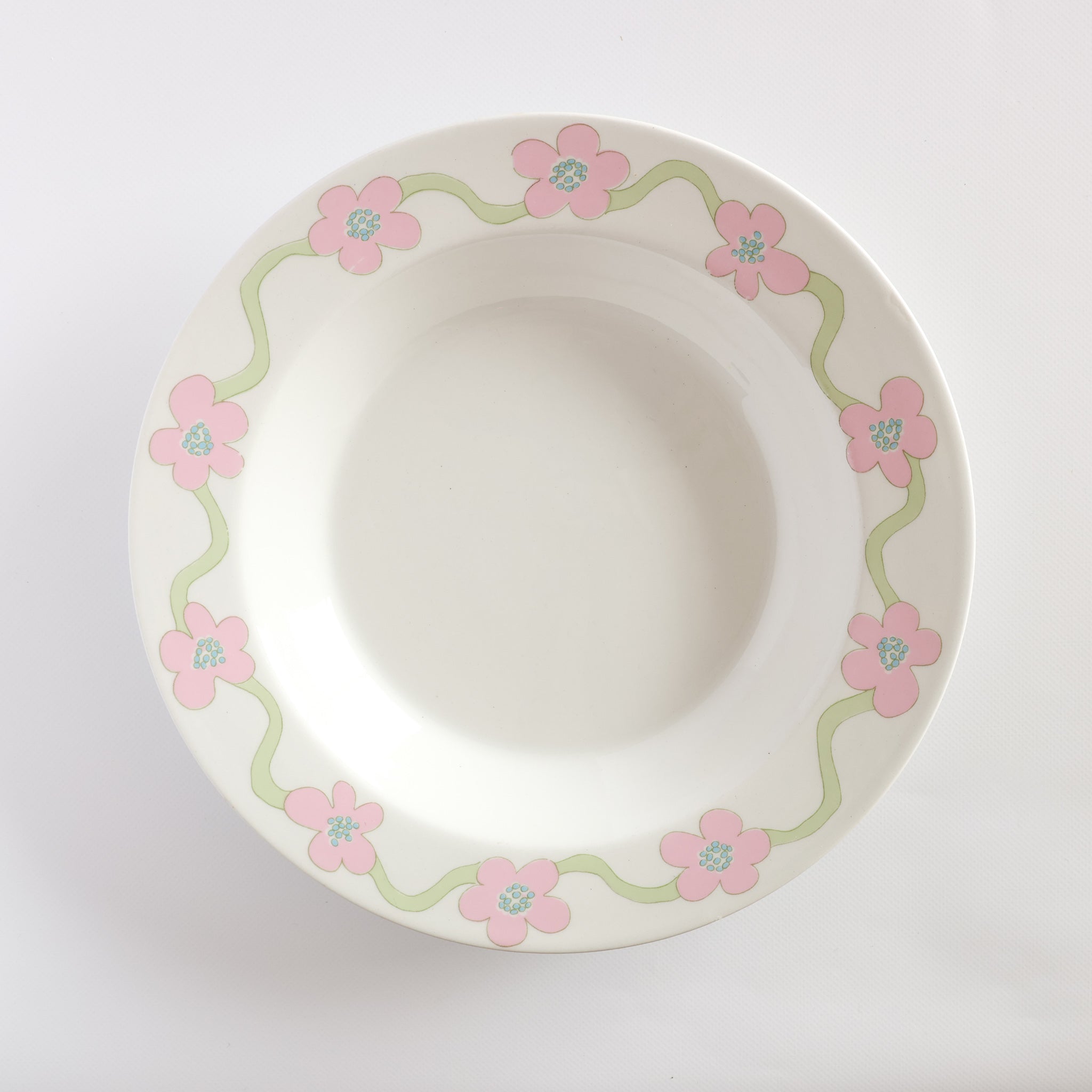 villiruusu (ヴィッリルース) deep plate 21.0cm / arabia (アラビア)