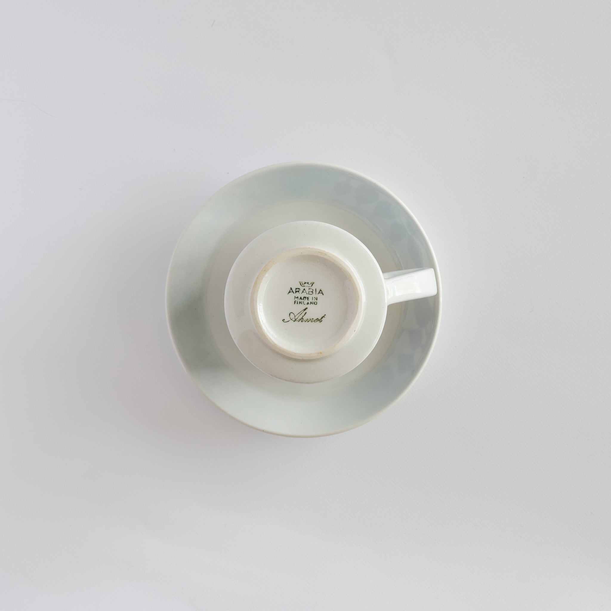 ahmet (アーメット) cup&saucer + plate / arabia(アラビア) / 北欧