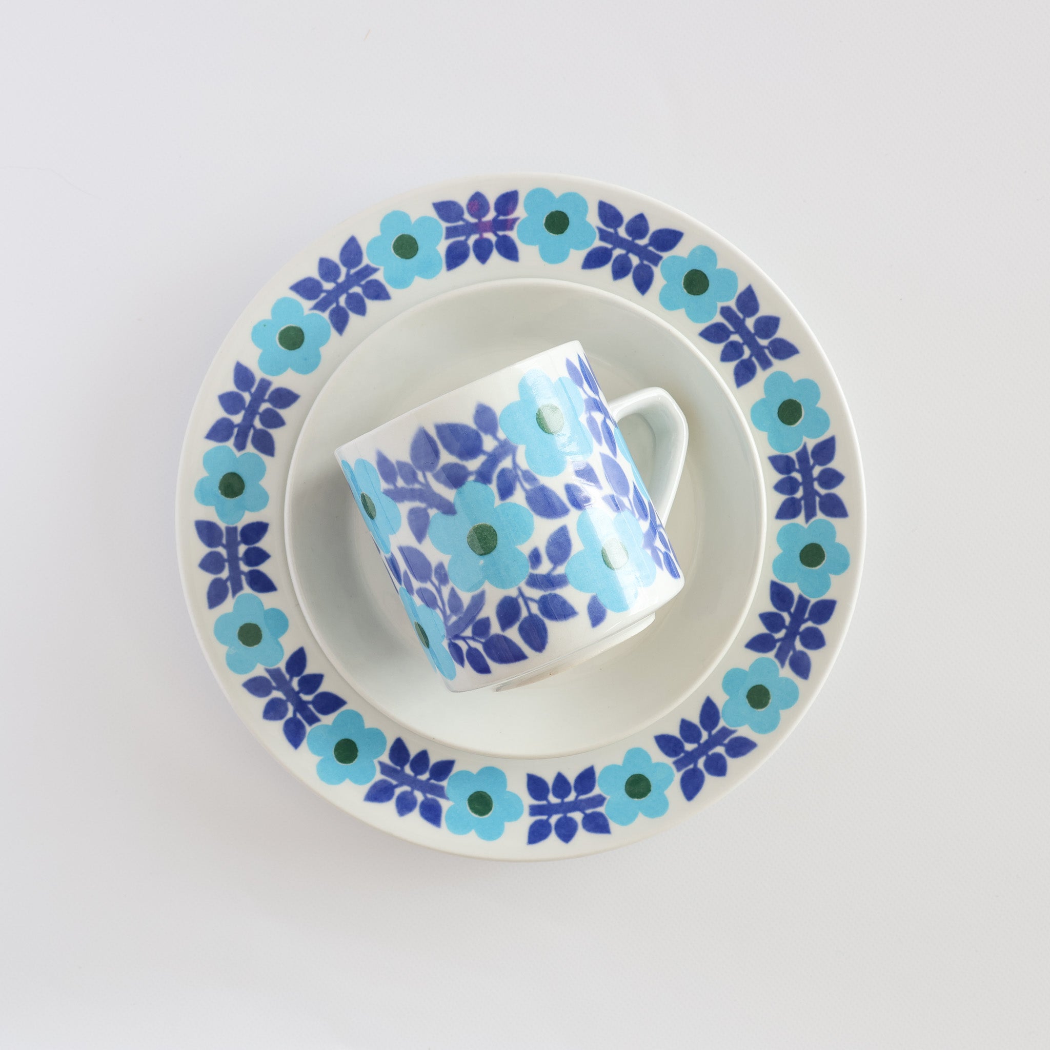 ahmet (アーメット) cup&saucer + plate / arabia(アラビア) / 北欧